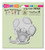 STAMPENDOUS House Mouse Cling Rubber Stamp Easter Egg Juggle