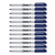 Sharpie Permanent Marker  Ultra Fine Point  Navy Ink  12-Count