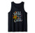 Gobble Til You Wobble Thanksgiving Rainbow Paint Splatter Tank Top