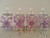 12 Purple Fillable Butterfly Bottles Baby Shower Favors Prizes Girl Decorations