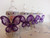 12 Purple Fillable Butterfly Bottles Baby Shower Favors Prizes Girl Decorations