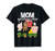 Mom Birthday Crew Farm Animals Barnyard Tractor Bday Party T-Shirt