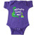 inktastic My Pop Pop Loves Me Dinosaur Infant Creeper 6 Months Purple
