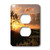 3dRose Lsp_89720_6 Sunset, North Shore, Oahu, Hawaii, Usa - Us12 Dpb1450 - Douglas Peebles 2 Plug Outlet Cover