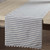 Farmhouse Ticking Stripe Table Runner  Blue  13x54