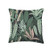 Vine Mercantile Green Tropical Botanical Leaves Pattern Throw Pillow  16x16  Multicolor