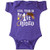 inktastic Yes  This is My 1st Rodeo- Cowboy Hat Infant Creeper 6 Months Purple
