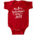 inktastic My 1st Valentine's Day 2021 with Infant Creeper 18 Months Red 3c9ac