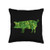 Saint Patrick's Day Pig Animal Gifts Pig Irish Lucky Green Shamrock Clover - St Patricks Day Throw Pillow  16x16  Multicolor