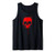 Metal Graffiti Skull - Dripping Paint Tank Top