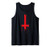 Upside Down Inverted Cross Tank Top