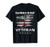Vintage Submarine Veteran American Flag T-Shirt Patriotic