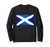 Scotland Flag Paint Style Long Sleeve T-Shirt