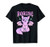 Kawaii Pastel Goth Cute Creepy Bat Cat Anime Theme T-Shirt