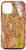 iPhone 12 12 Pro Brown Yellow Watercolor Paint Case