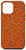 iPhone 12 Pro Max Poop Emoji Pattern Phone Case Orange Case