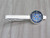 Blue Wheel Tie Clip  Blue Nautical Tie Clip  Beach Wedding  Mens Fashion Jewelry  Gift for Him