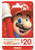 Nintendo Wii U 20 Gift Card