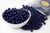 Navy Blue Sixlets  1 Pound Bag