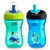 Chicco Sport Spout Trainer Sippy Cup Teal and Blue 9m and Older  9oz  2pk