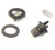 Common Sense Fastener's  Turn Button  Eyelet  and  Stud  Black Oxide  Single Height Two Prong Stud  10 Pc.