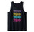 Marvel Spider-Man Multi-Color Melting Paint Drip Tank Top