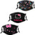 Hello Kitty Black Colorful Men'S Women'S Face Mask 3pc Protective Balaclava Mouth Cover Windproof Dustproof Adjustable With 6 Filter