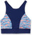 TYR Quake Amira Top  Blue Orange  XL