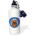 3dRose Owned By a Brussels Griffon Dog Brown Coat-Pink Sports Water Bottle  21 oz  White