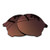 SEEABLE Premium Polarized Mirror Replacement Lenses for Oakley Tailend OO4088 Sunglasses - Brown