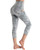 OUGES Womens High Waist Pockets Yoga Pants Running Workout Print Capris Leggings Python A Capris-20 inch XXL
