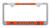 Elektroplate Auburn University Tigers Metal License Plate Frame