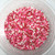 Valentine Hearts Mini Shapes Red White Pink Bakery Topping Sprinkles 1 pound