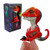 Snader-Untamed T-Rex - Ironjaw  Blue  - Interactive Collectible Dinosaur  Red