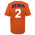 Outerstuff MLB Youth 8-20 Team Color Alternate Primary Logo Name and Number Player T-Shirt  14-16  Alex Bregman Houston Astros Orange Alternate