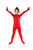 Zentai bodysuit Kid's Jumpsuit Unitard Cosplay Costume Spandex Body Suit Unisex Boys Girls Large  Red