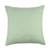 SqueakyRicardo Light Sage Green Solid Color Plain Background Throw Pillow  18x18  Multicolor