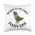 Cute Green Cheek Conure Parrot Design Funny Beware Of My Green Cheek Conure Parrot Lovers Gift Throw Pillow  18x18  Multicolor
