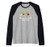 We're Rooting For You Funny Garden Root Vegetable Pun Raglan Baseball Tee