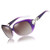 DUCO Shades Classic Oversized Polarized Sunglasses for Women 100% UV Protection 1220 Purple