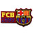 Iron on patches - FC BARCELONA 'FCB 1899' - dark red - 8x4.6cm - by catch-the-patch Application Embroided patch badges