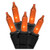 Vickerman LED Light Set  35Lt  Black Orange
