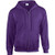 Gildan Heavy Blend Unisex Adult Full Zip Hooded Sweatshirt Top  2XL   Purple