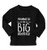Promoted to Big Brother - New Bro Long Sleeve Toddler Cotton Jersey Shirt  Black  5T 6T Promoted to Big Brother - New Bro Long Sleeve Toddler Cotton Jersey Shirt  Black  5T 6T