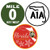 Florida Magnets for Fridge  Car  Mile 0 Key West  State Map  State Road A1A  Magnetic Decals  3 Pack