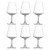 20-ounce Unbreakable Wine Glasses-100% Tritan Plastic Stem Wine Glasses  set of 6-All Purpose Red or White Wine Glass Dishwasher Safe BPA Free