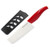 ZHYSKTHD Ceramic Knife 6 inch Ultra Sharp Chef knives Kitchen Knife Chinese Cleaver Slicing Knife For Cutting Boneless meats  Fruits and Vegetables  White ceramic Red handle