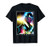 Marvel Thanos Neon Glow Paint Splat Graphic T-Shirt