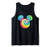 Disney Mickey Mouse Icon Rainbow Tie-Dye Tank Top