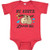 inktastic My Auntie Loves Me with Infant Creeper Newborn Retro Heather Red 2f1de